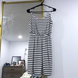 striped dress